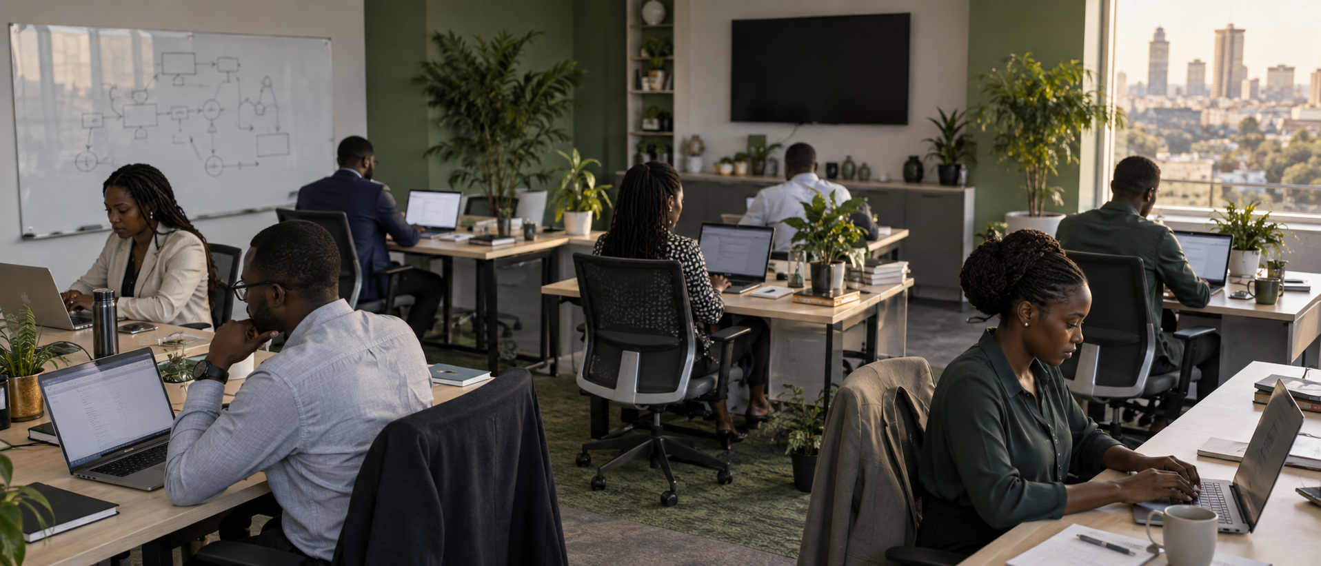 Software Dynamics Dynamics 365 consultants in the Nairobi office, serving Africa, Europe, Australia, UAE and USA